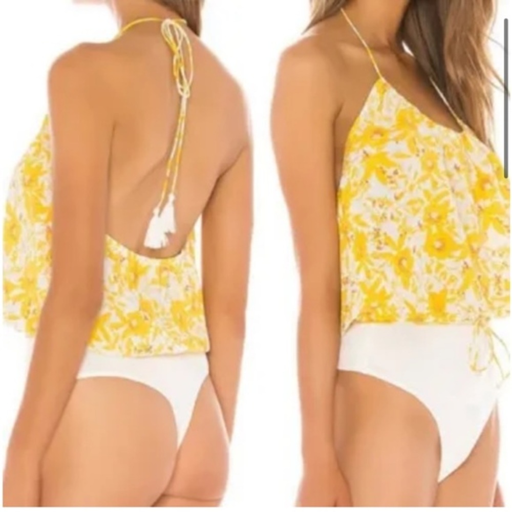 Nwt Free People intimately Liza Bodysuit Size L